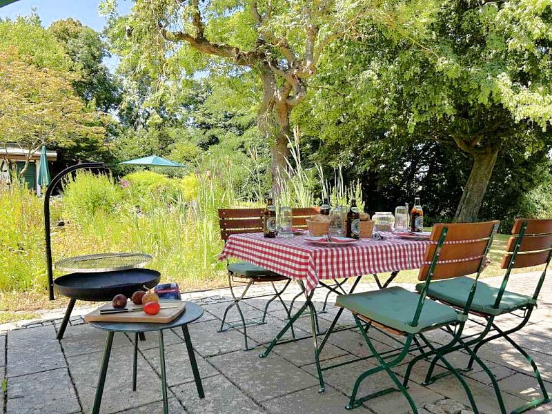 Terrasse mit Grill